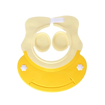 

Baby Shower Elastic For Kids Shield Washing Hair Shampoo Cap Home Ear Protection Adjustable Bathroom Portable Children Wide Brim