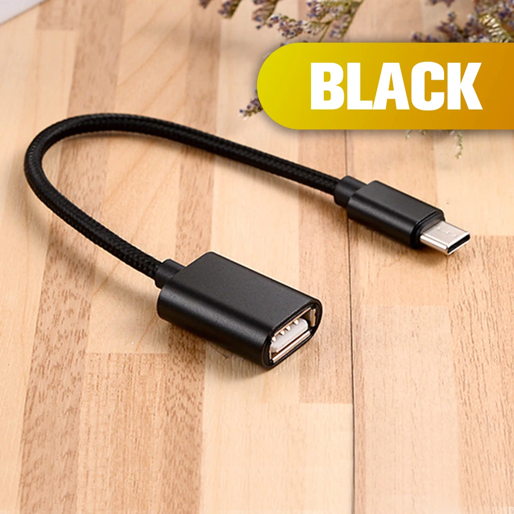 ANMONE type C-USB 2,0 OTG адаптер для зарядки type-C кабель конвертер мышь геймпад планшетный ПК Тип C OTG USB кабель