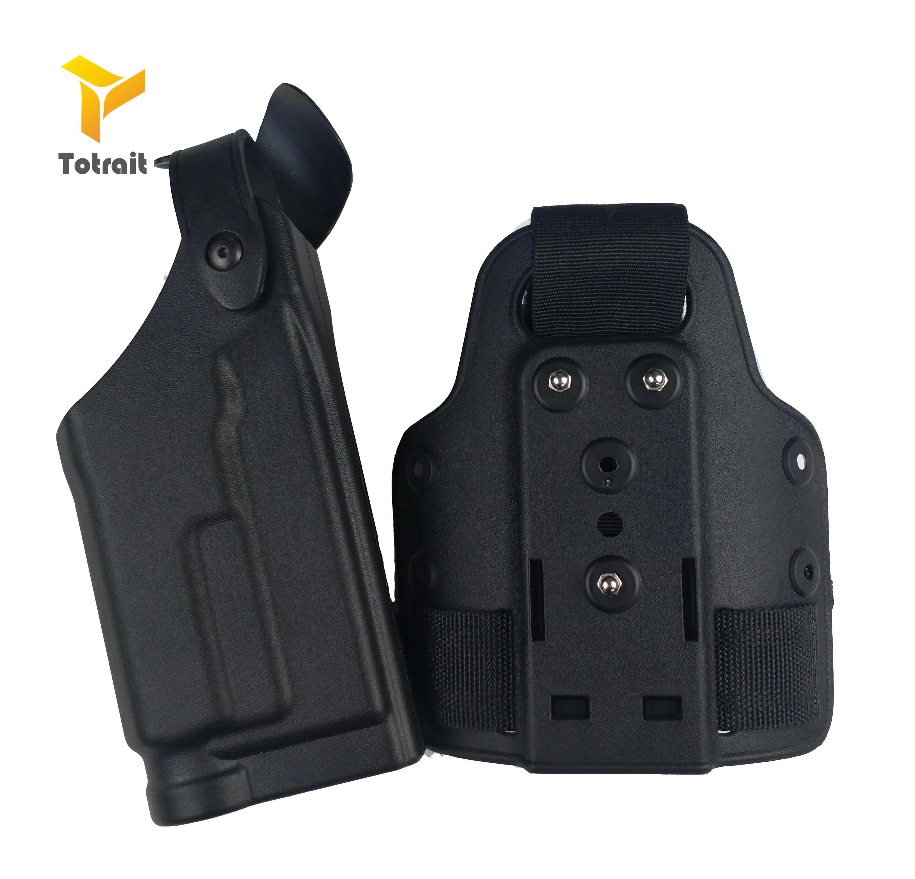 Черный цвет Quick Drop Tactical HK USP Compact Pistol Gun Holster Military Army Gun Leg Holster Airsoft Hunting Shooting Gun Carry Case - Цвет: Черный цвет