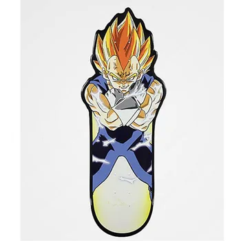 

Dragon Ball Super Saiyan Limited Collection Brush Street Skateboard Surface Warped Plate Action Figure Collect Model Toy M2420