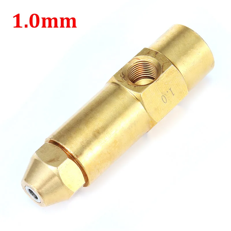 1.0mm Die Sel тяжелый для перекачивания отработанного масла имеют спиртовую основу топливная горелка форсунки 1/1. 3/1. 5/2/2,5 мм разных размеров Инструмент Запчасти латунь металл - Цвет: 1.0mm
