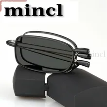 MINCL/ новые переходные солнцезащитные фотохромные очки для чтения мужские и женские унисекс складные очки для чтения uv400 с коробкой NX