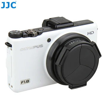 

JJC Camera Black Self-Retaining Open Close Protector Auto Lens Cap for OLYMPUS XZ-1/XZ-2