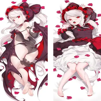 

Overlord Pillow Case Anime Dakimakura Waifu Hugging Body Decorative 45*45 Shalltear Bloodfallen Pillow Cover Bedding Cushion