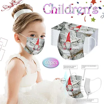 

Fast Delivery Christmas Face Masks For Children Disposable High-quality Masks Industrial 3ply Breathable Dustproof Mascarillas