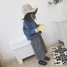 Брюки для девочек повседневные свободные брюки для девочек 9 брюки 19 осенняя одежда стиль детская одежда для детей от 2 до 7 лет