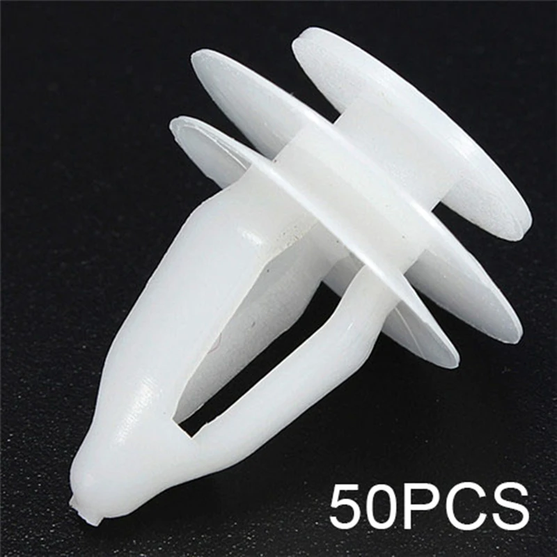 50x Exterior Side Moulding Clips Door Trim Clip For Citroen Saxo Xsara