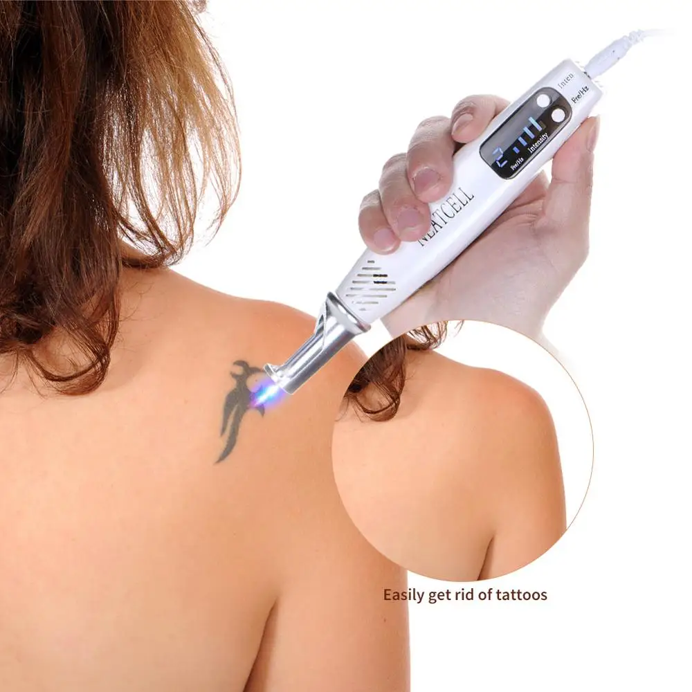 

Picosecond Laser Pen Light Therapy Tattoo Scar Freckle Removal Mole Dark Spot Eyebrow Pigment Laser Acne Beauty Device Tool