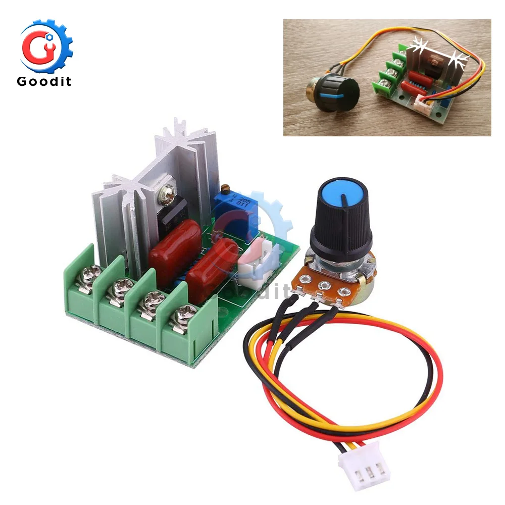 4pcs 2000W Power Thyristor Electronic Volt Regulator Governor Speed Controller