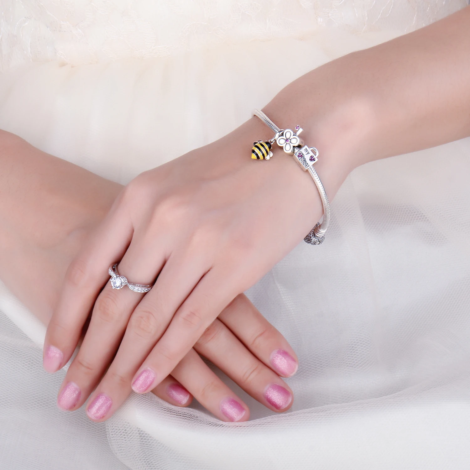 JewelryPalace Уважаемый багаж серебряные бусины 925 пробы Подвески Серебро оригинал для