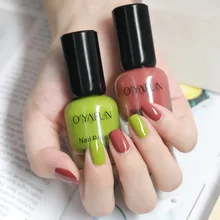 Лак для ногтей Быстросохнущий без освещения конфеты Макаруны цвет лак для ногтей нетоксичный DIY пигмент для ногтей блеск лак для ногтей Быстросохнущий