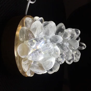 

new Natural clear quartz Crystal gemstone lamp meditation reiki healing crystal cluster specimen home decoration