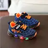 Spiderman Children Luminous Shoes For Boys Gilrs New LED Lighted Soft Spring Autumn Baby Kids Sneakers Infant Tennis Breathable ► Photo 3/6