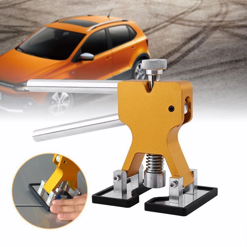 

Car Body Paintless Dent Puller Lifter Repair Tool +18 Tabs Car Dent Remover for Car Hail Damage Repair and Car Dent Removal
