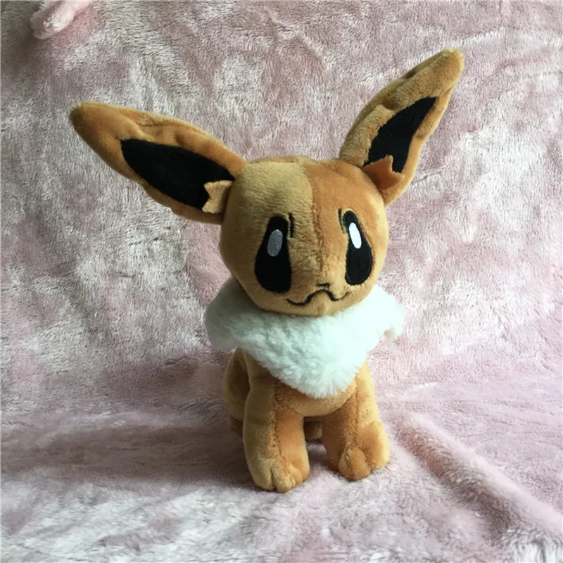 

Оригинальная плюшевая игрушка Pokemon серия Пикачу Eevee, мягкая кукла 19 см, детский подарок
