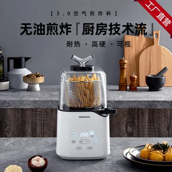 

South Korea Air Deep-Fried Pot K3 Household Oil-Free Deep Frying Pan Deep-Fried Pot Machine New Multi-Function Automatic Cup