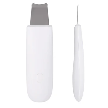 

Deep Facial Cleansing Instrument Ultrasonic Skin Scrubber Massage Device Face Wrinkle Remover Skin Tightening Massager