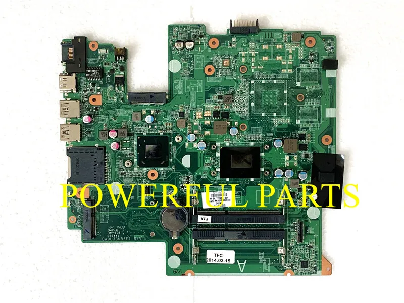 100% рабочий 721214-501 721214-001 722934-501 для HP Pavilion 14-B материнская плата с I3-2375M процессором |