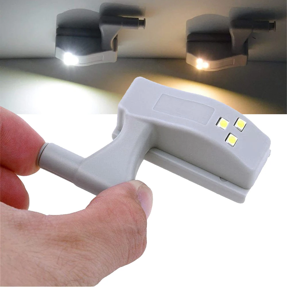 

1PCS 0.25W Inner Hinge LED Sensor Light Closet Wardrobe Night Lights For Kitchen Bedroom Living room Cabinet Cupboard Wardrobe