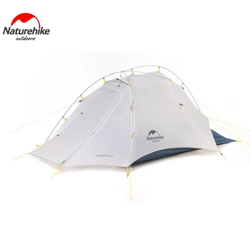 Naturehike сверхлегкий 2 человек 15D кемпинговая палатка НН облако вверх-крыло Открытый 2 человек Палатки Лагеря