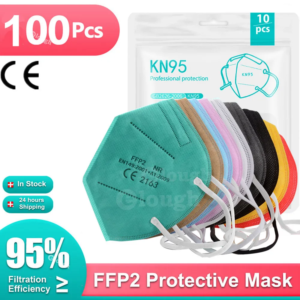 9 цветов FFP2 Mascarillas FPP2 Homologada Europe FFP3 Mascarilla KN95 5-слойная взрослая FFP2Mask CE FP2 Mask FFP 2 |