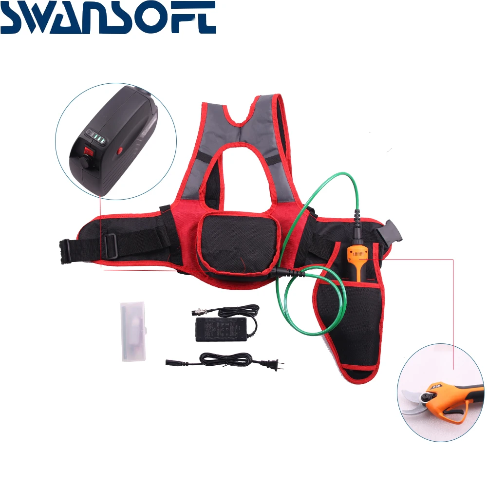 

Garden Cordless Branch Cutter 35MM Electric Pruning Shears Tree Pruner Battery Power Electric Pruning Scissors
