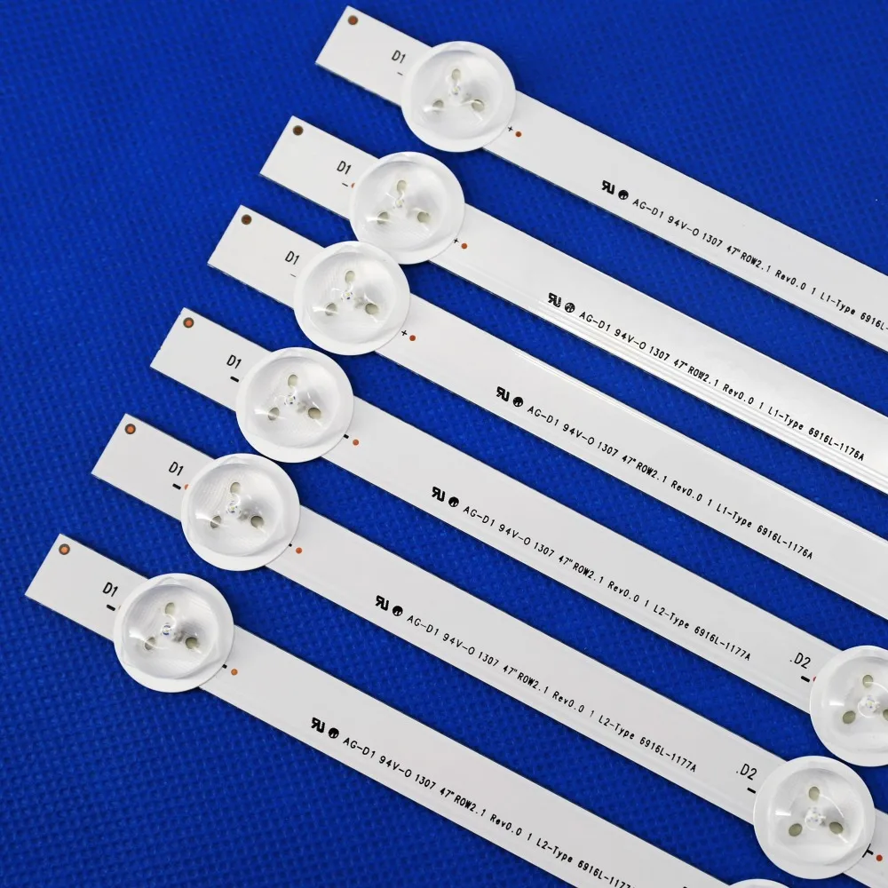 LED Backlight Strip Replacement Kit Compatible with LG 47