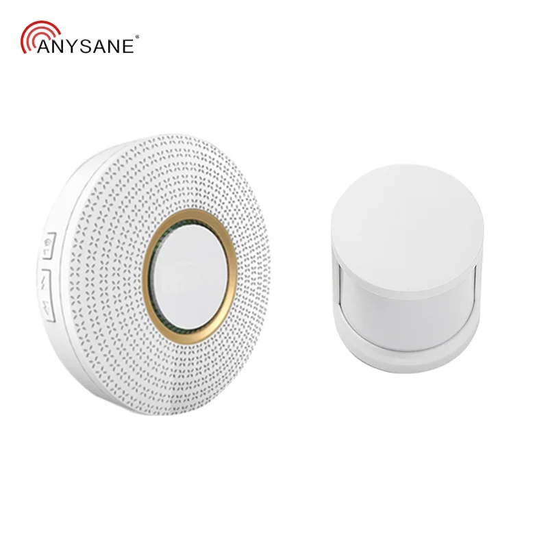 

New Wireless Smart Remote Control Doorbell Door Bell Ring Hub With Rf PIR Alarm Sensor Wireless Cordless Ring TFTTT Smart Home