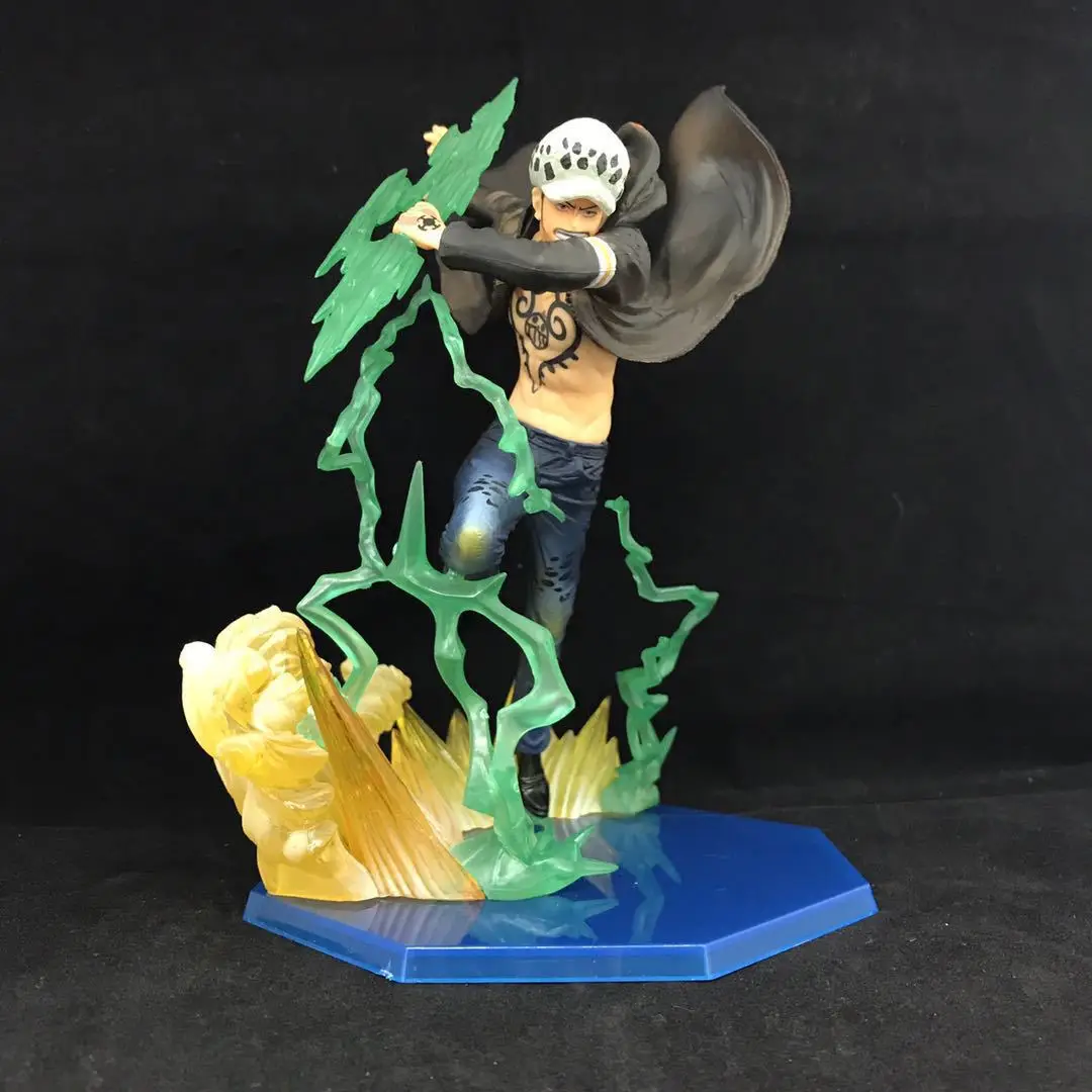 17 см фигурку аниме ONE PIECE 5th Юбилей издание Трафальгар Ло борьба в боевом костюме PVC