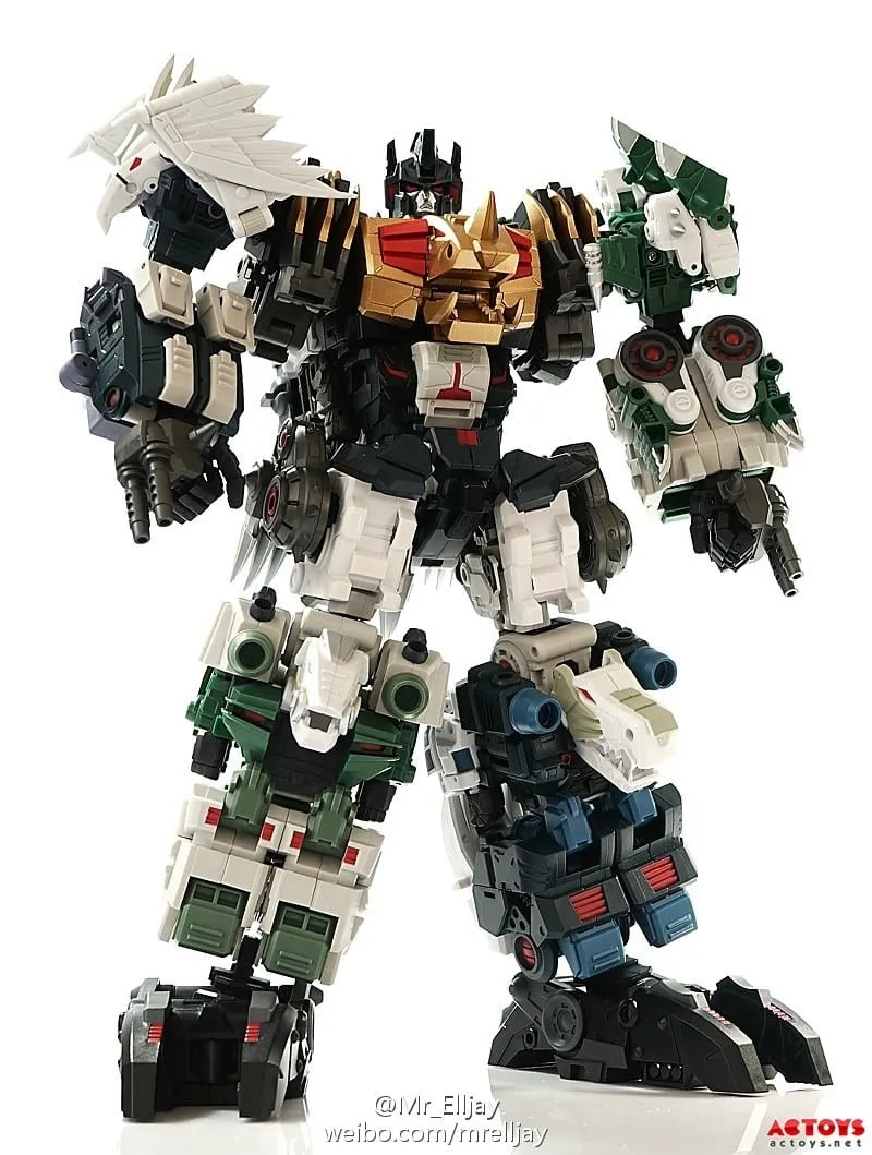6 в 1 Fansproject FPJ Fans Project Saurus Ryu Oh динозавры набор из фигурок для трансформации|Игровые