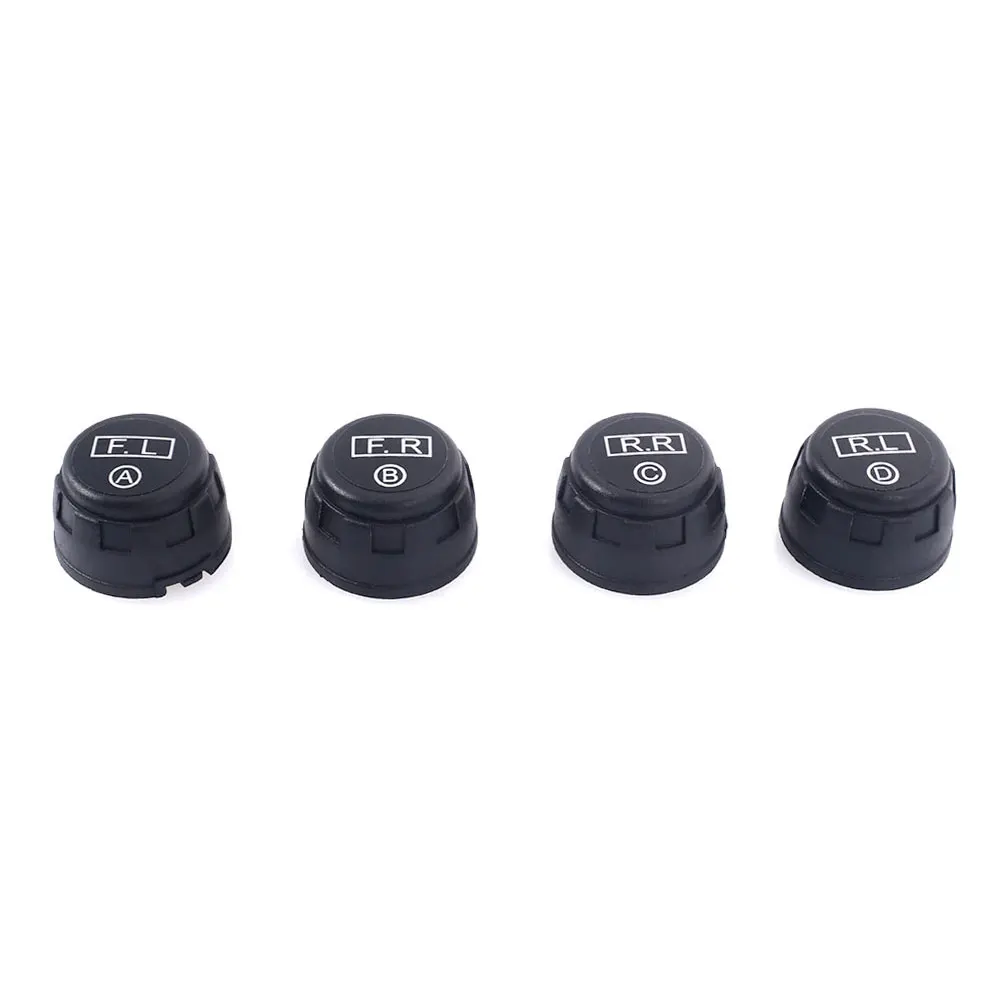 Vehemo Солнечная беспроводная автомобильная система TPMS с 4 внешними датчиками портативная система контроля давления в шинах для лобового стекла приборной панели