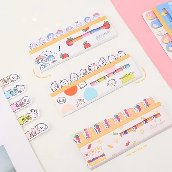 

Cute Cartoon Animal Food Sticky Notes Bookmark Memo Pad Ins Index Sticker Message Notepad School Office Stationery Supplies