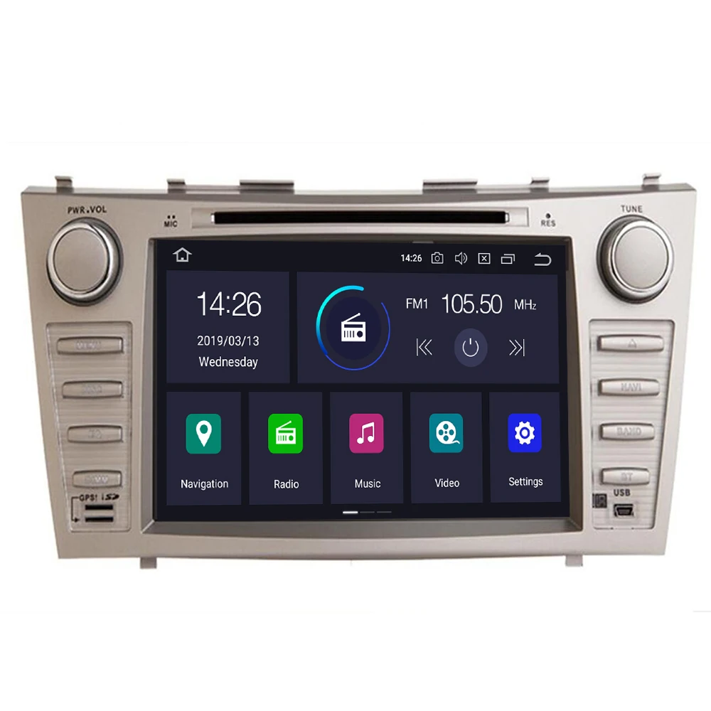 

DSP IPS 4G 64G Android 9.0 car dvd for Toyota camry 2007 2008 2009 2010 2011 car gps radio navigation car radio navigation