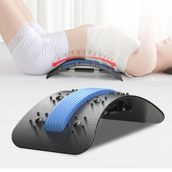 

Back Massager Stretcher Fitness Lumbar Relief Back Stretcher Support Relaxation Mate Pain Relieve Spine Corrector Dropshipper