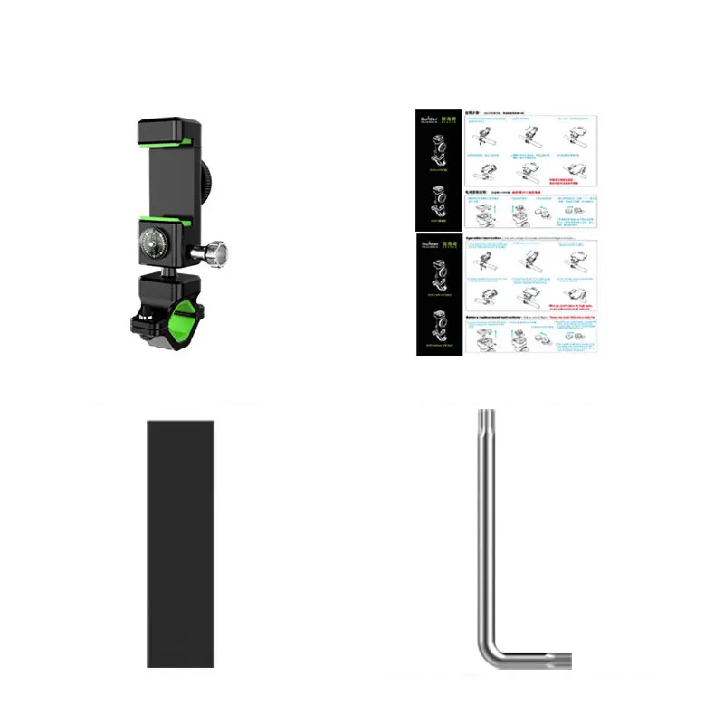 Велосипедное крепление MENFLY для телефона езды на велосипеде с компасом кронштейн