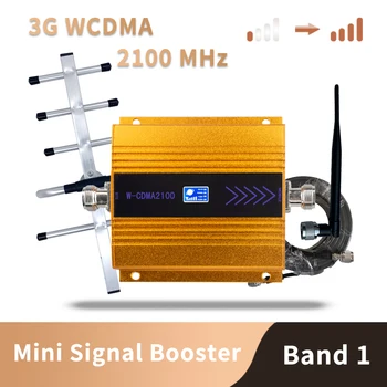 

3G WCDMA 2100MHz Mobile Phone Cell Phone Signal Booster Repeater Only Gain 65 Dbi LCD Display , Antenna Not Included