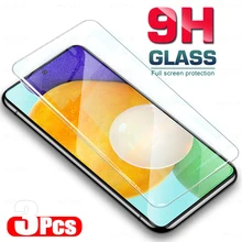 3Pcs Tempered Glass screen protector For samsung galaxy a52 a51 a50 a50s a 51 a 50 a 52 a 50 s a50 s cover protective Glass film