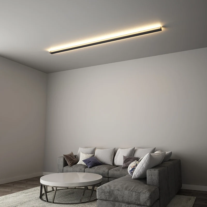 US $145.46 Minimalist Creative Ceiling Lamp Modern LED Background Ceiling Light Living Room Bedside Aluminum Ceiling Ligting