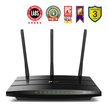 Роутер беспроводной TP-Link Archer C7 AC1750 10/100/1000BASE-TX/4G ready черный