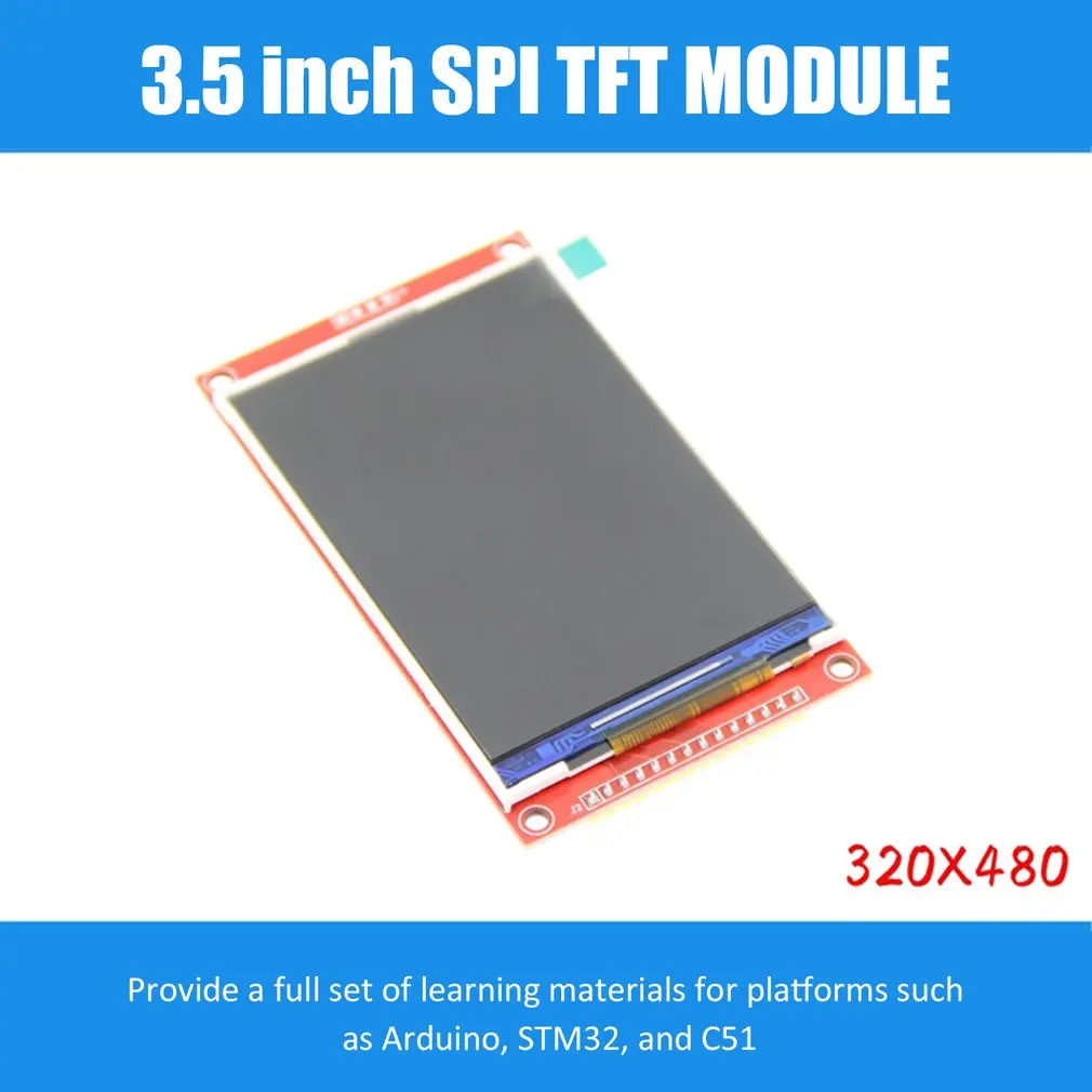 3.5 inch 320x240 SPI Serial TFT LCD Module Display Screen Optical Touch Panel Driver IC ILI9341 for MCU