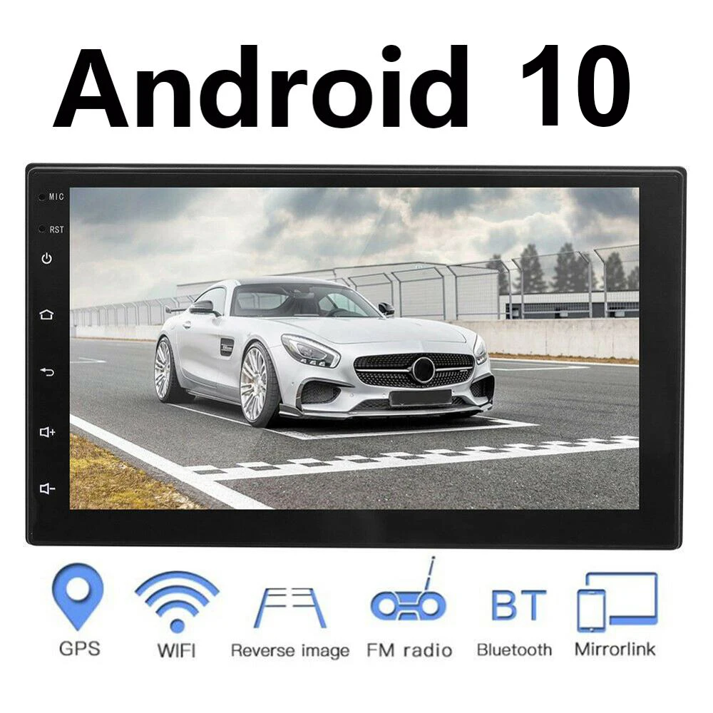 

Android 10 2din Car Radio Multimedia Player Autoradio Touch screen GPS WIFI Bluetooth Car Audio Radio Stereo USB Mirror Link 7"