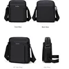 Celinv Koilm Brand High-end Men Business Messenger Bag For 7.9 inches iPad Shoulder Men's Canvas Cloth Bag New Black Office Work ► Photo 3/6