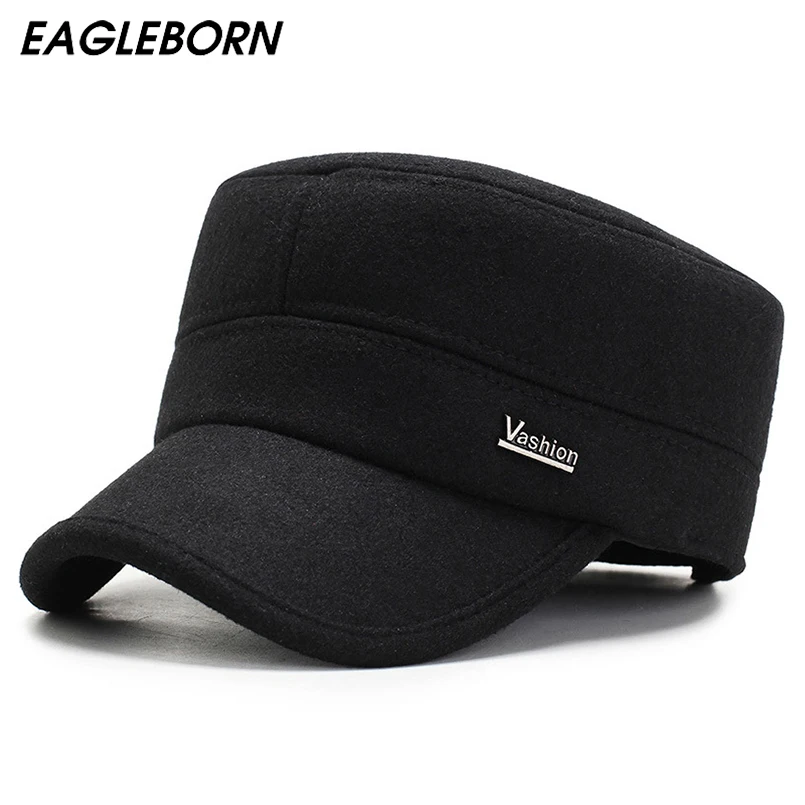Man Hat Hats Winter Military Hat Military Pattern Winter Military Hat Men Winter Military