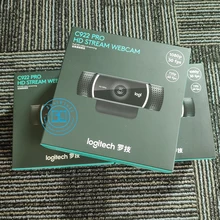Logitech C922 Pro Autofocus Webcam Con Microfono Streaming Video Web Cam Full HD 1080P Della Macchina Fotografica Con Il Treppiedi
