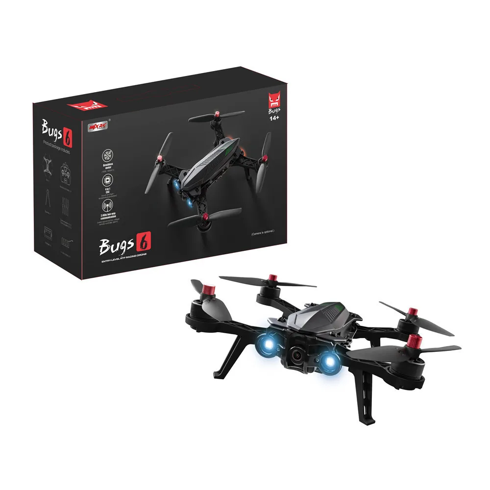 

Linda Bu G's 6 Little Monster Four-axis Brushless Aircraft 5.8G Image Transmission through Machine Remote-controlled Unmanned Ve
