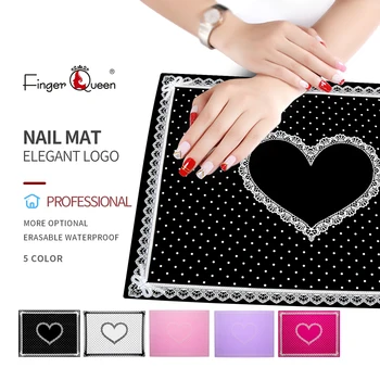 

1 Piece Silicone Pillow Hand Holder Cushion Lace Table Washable Foldable Mat Pad Nail Art Salon Manicure Practice W-S