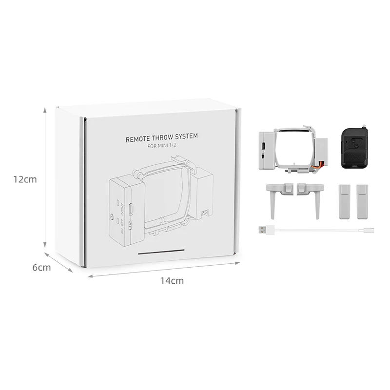 Canhão de ar para Dji Sistema de Queda de ar Isca de Casamento Entrega da Vida Mavic Mini Presente Resgate 2 1 se - Image 6
