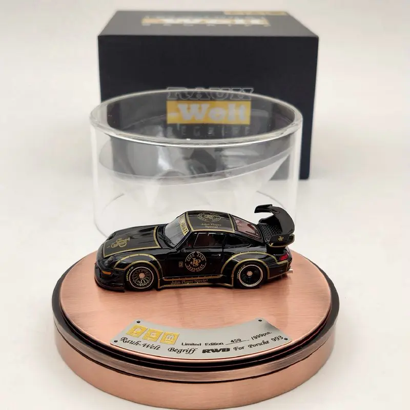 

PGM 1:64 For P~sche 993 RWB Rauh Welt Begriff Diecast Models Limited Edition Toys Car