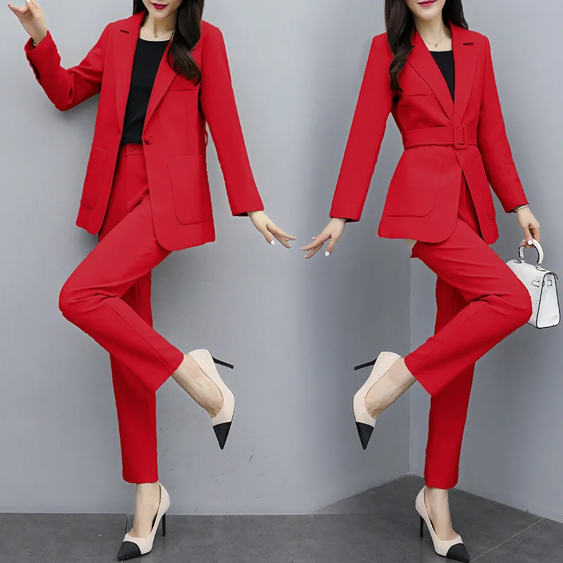 

Simple Trend of Fashion 2019 Autumn New Style Korean-style One-Button Slimming Suit Ol Elegant Leisure Suit Coat