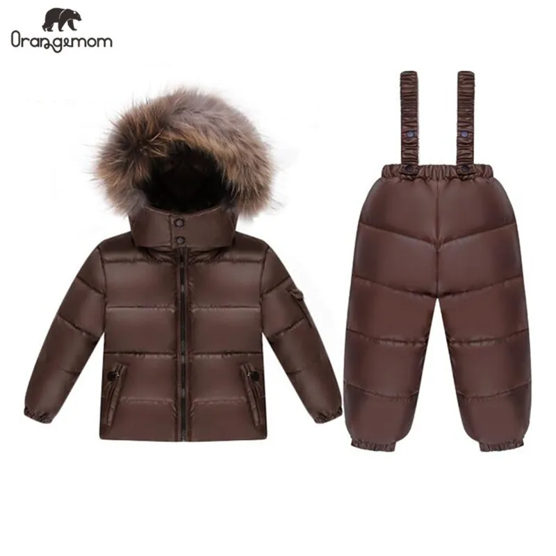 

Clearance sale Orangemom Jacket for boys duck down Child coat Windbreaker for girls waterproof overalls for children snowsuits